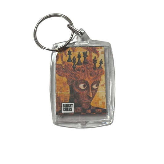 Fire Mind - Chess  Photo Keychain