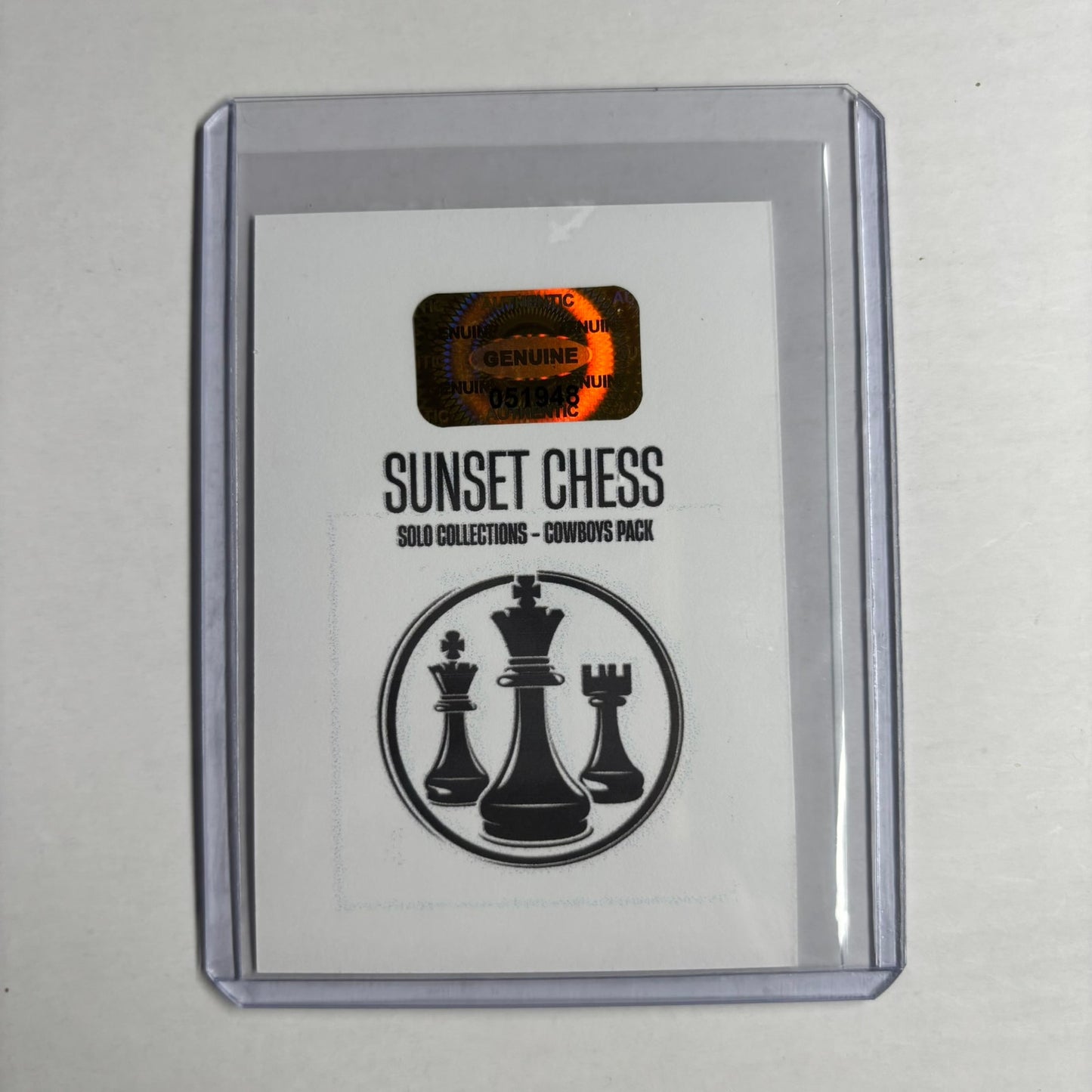 Cowboys Collection - Trading Card