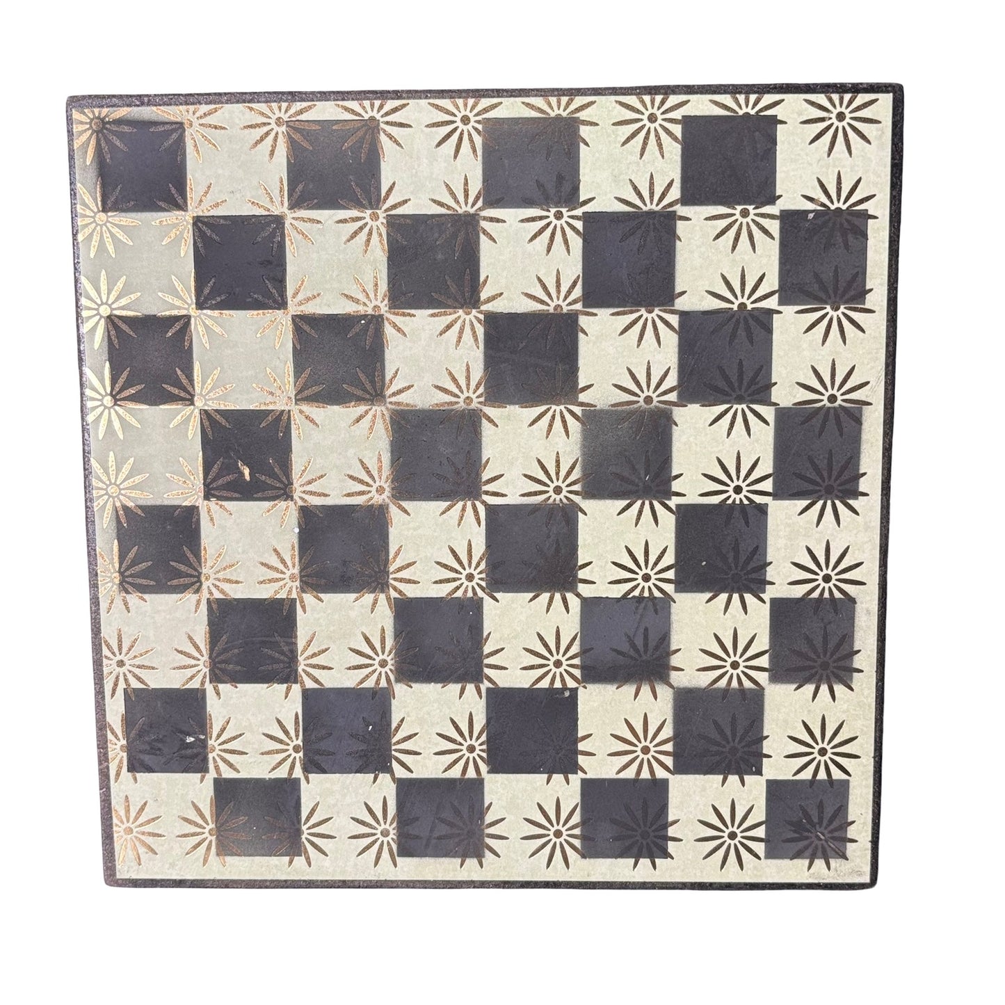 Golden Green - Scrapbook Chess Board