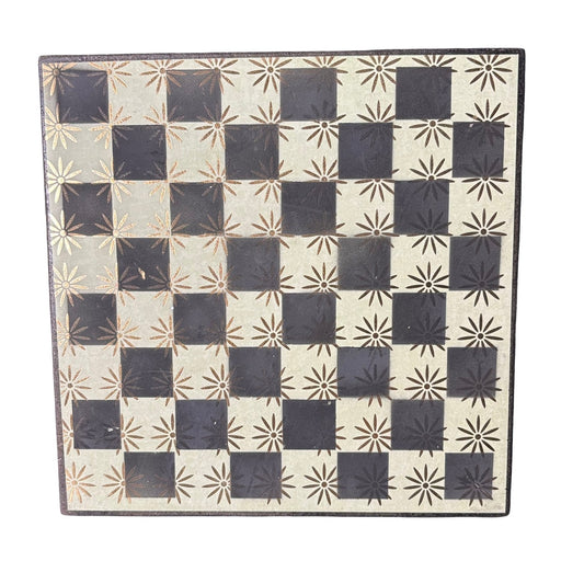 Golden Green - Scrapbook Chess Board