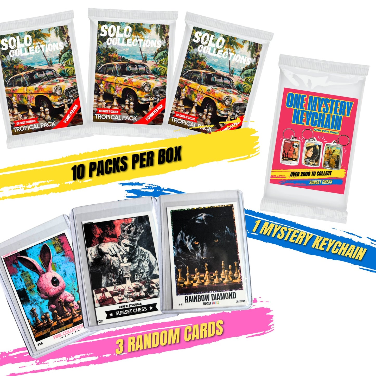Tropical Collection Trading Cards - Mini Box Collection