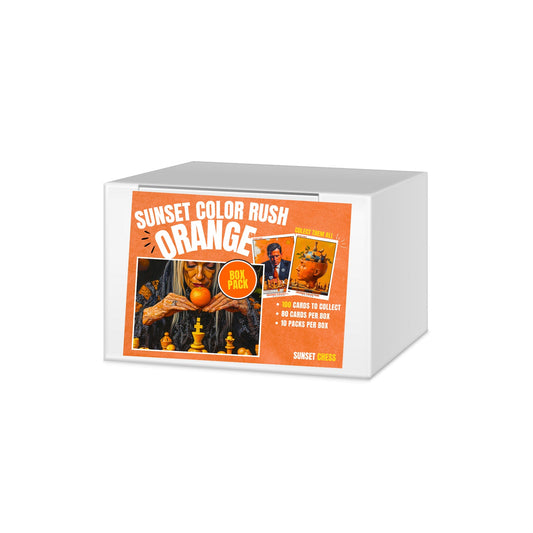 Orange Color Rush Trading Cards - Mini Box Collection
