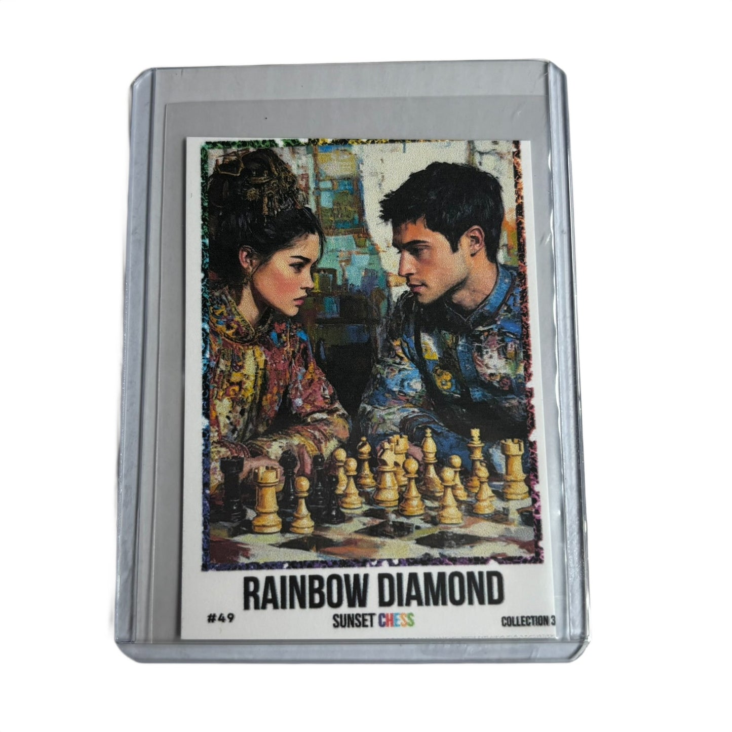 Rainbow Diamond Collection 3 Card #49 - Scrapbook Trading Card