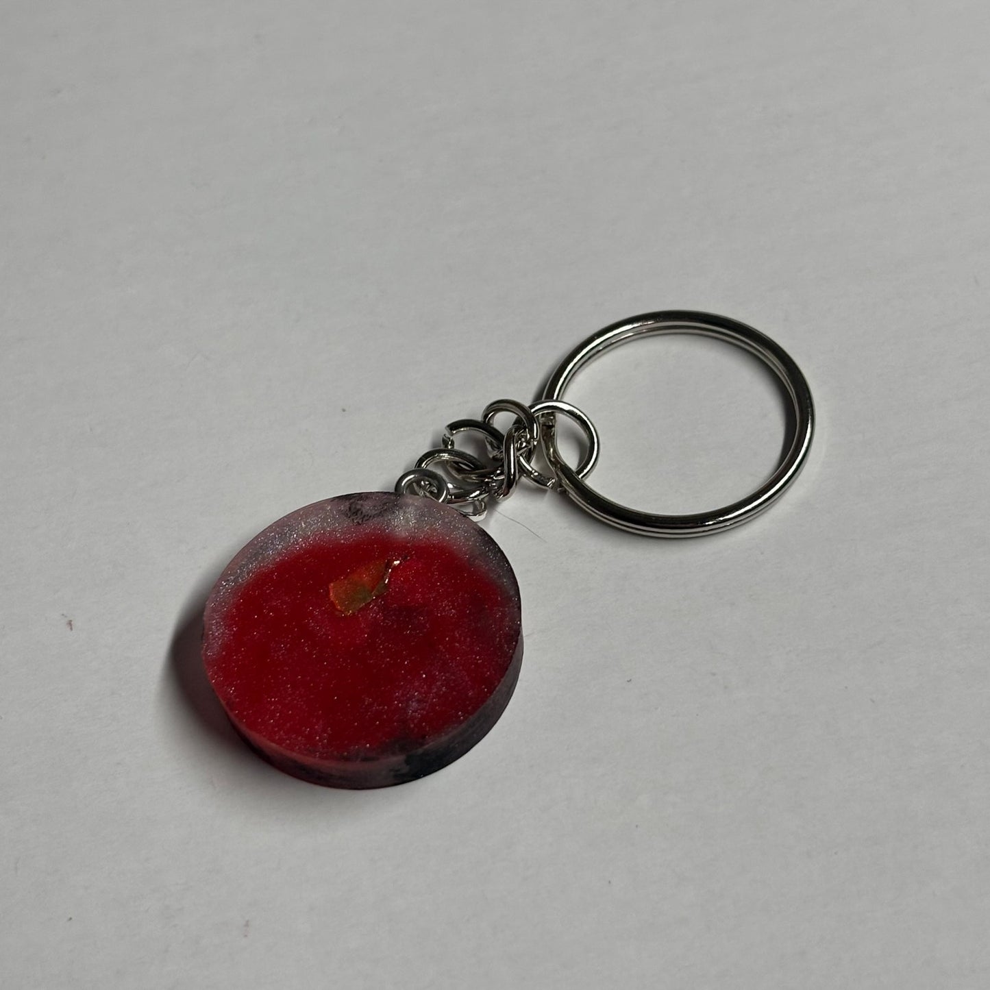 Red Mist King - Handmade Resin Keychain