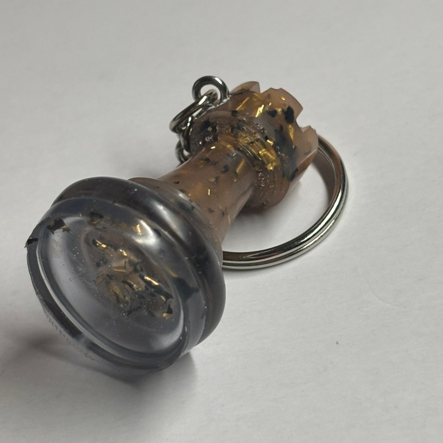 Royal Brown - Handmade Resin Keychain