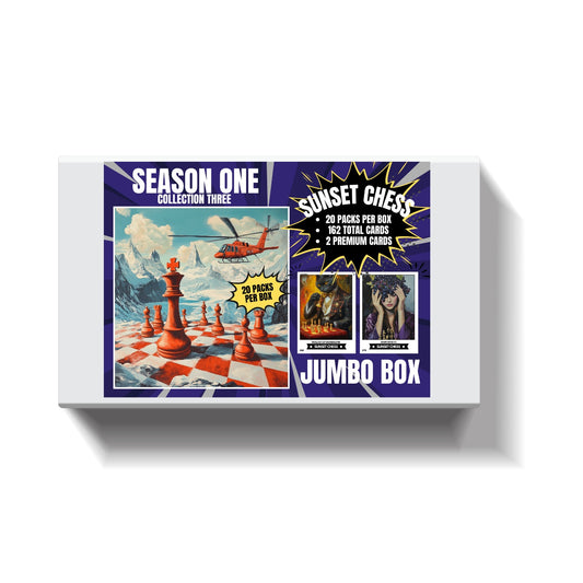 Season One Box 3 - Jumbo Box Pack - Chess Trading Cards