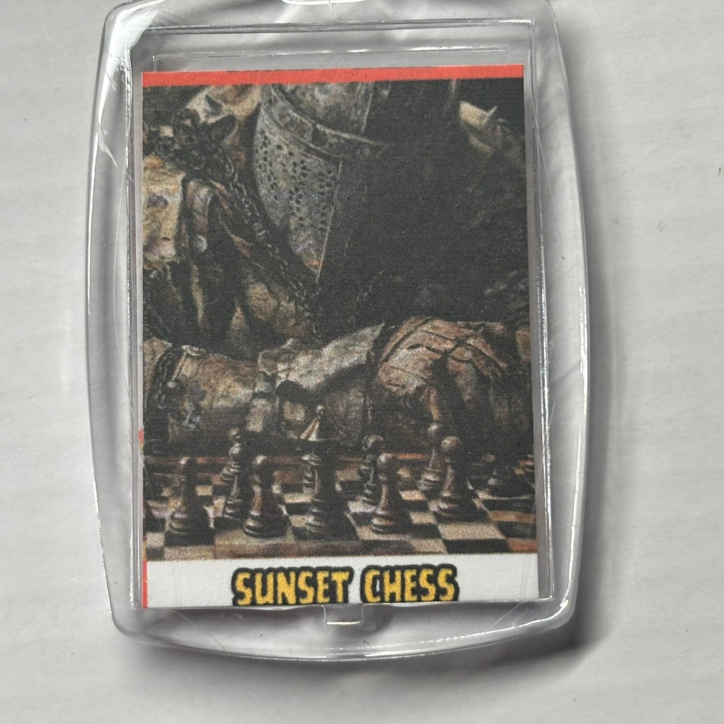 No Emotion - Chess  Photo Keychain