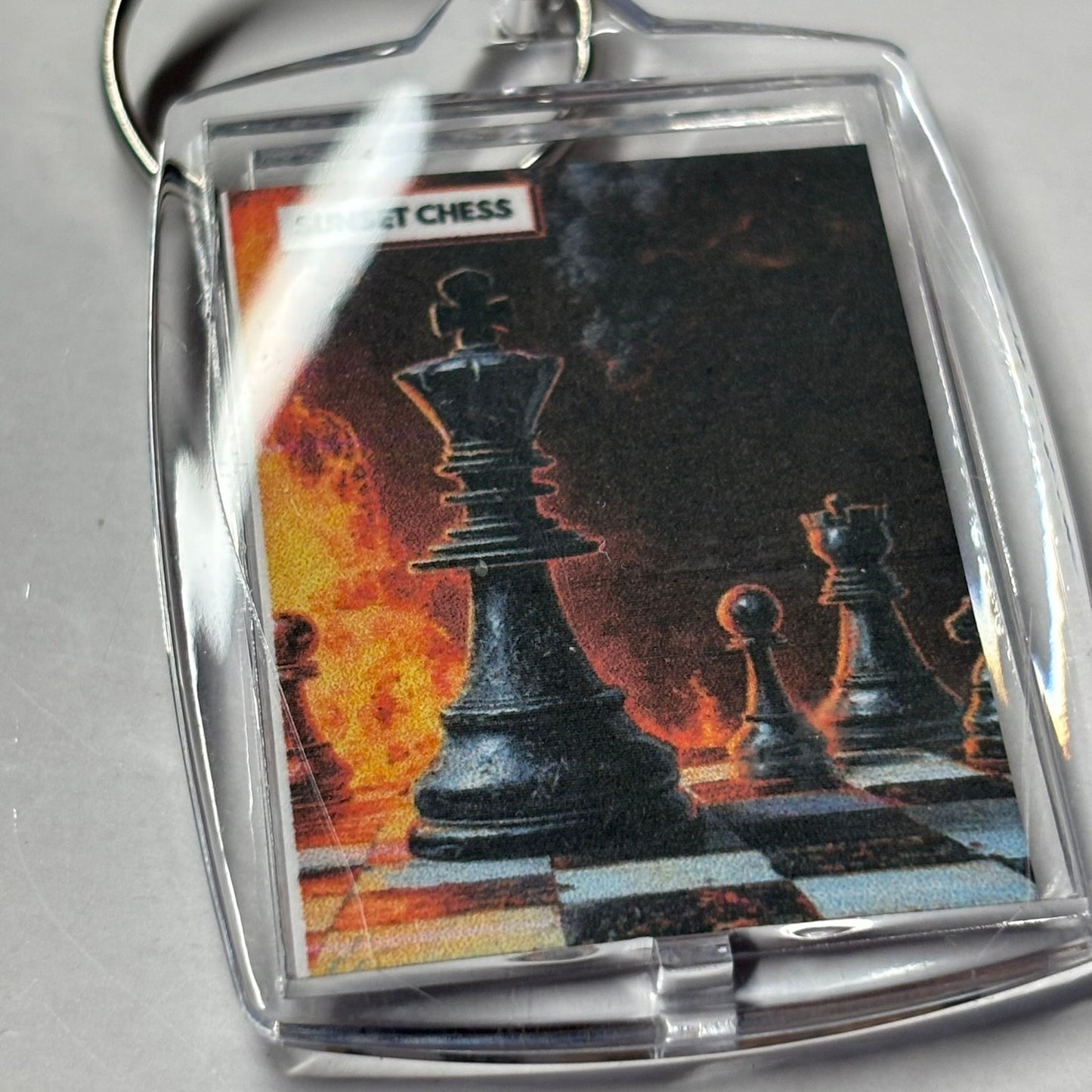 Game Of Chaos - Chess  Photo Keychain