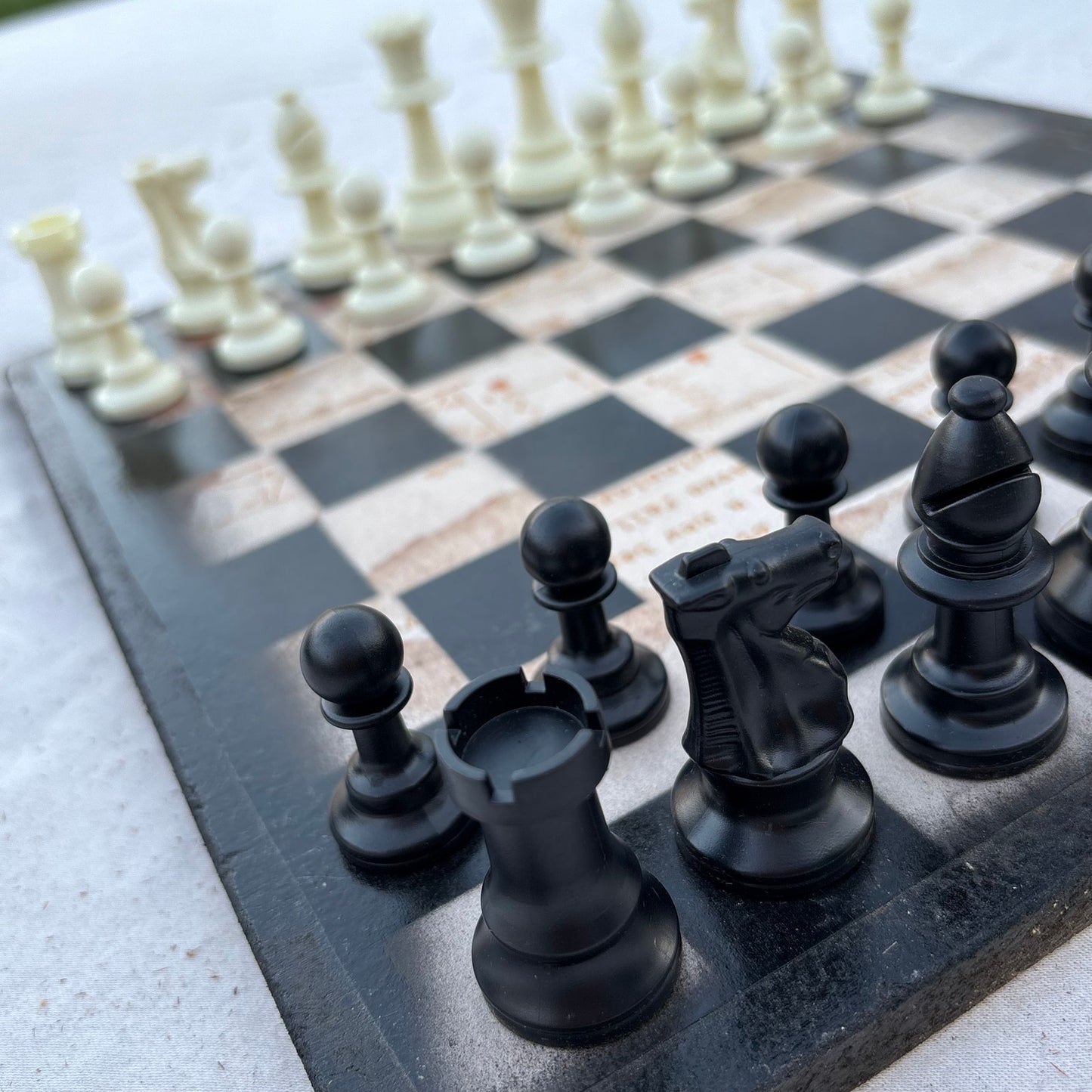 Mystic Writings - Scrapbook Chess Set