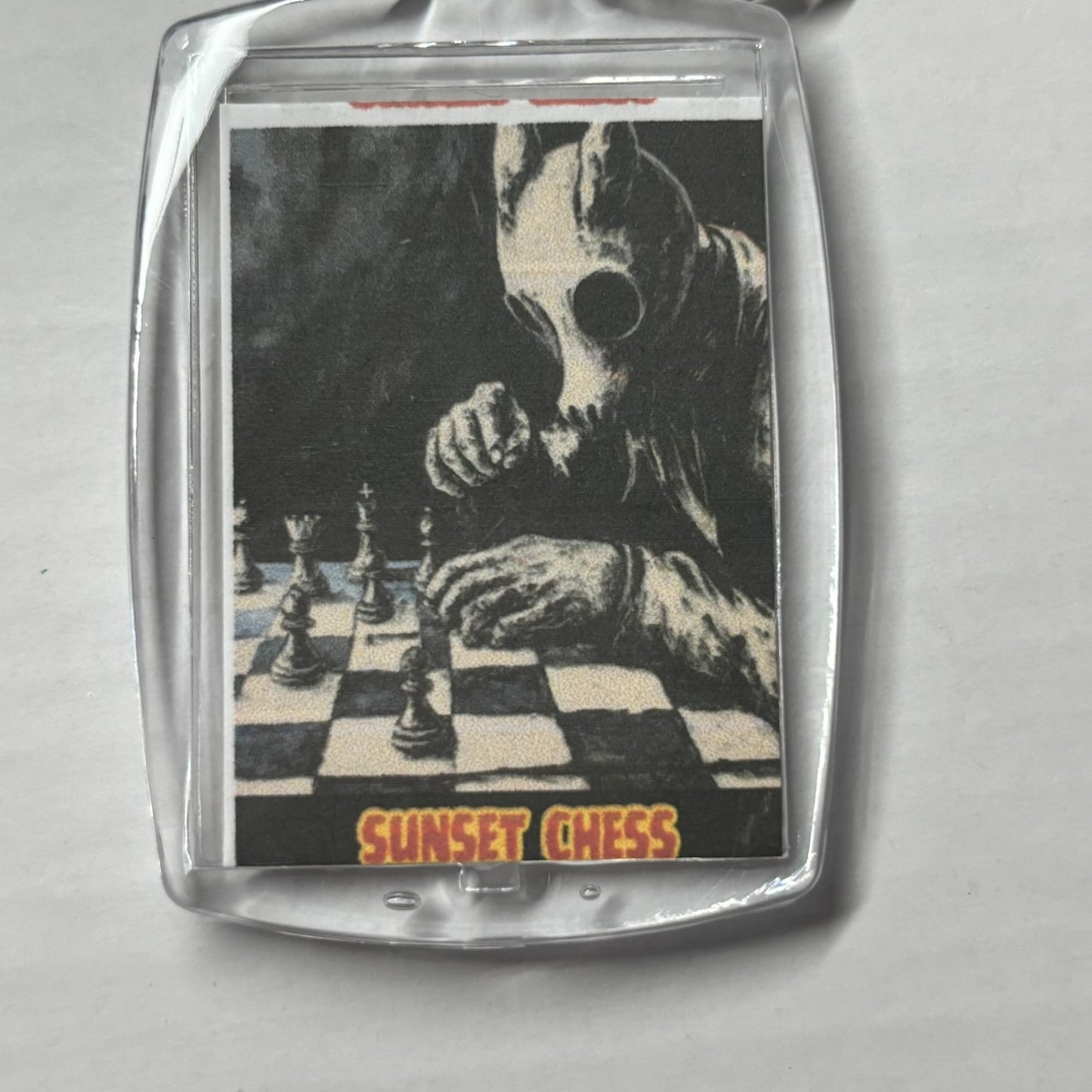 Secret Identity - Chess  Photo Keychain
