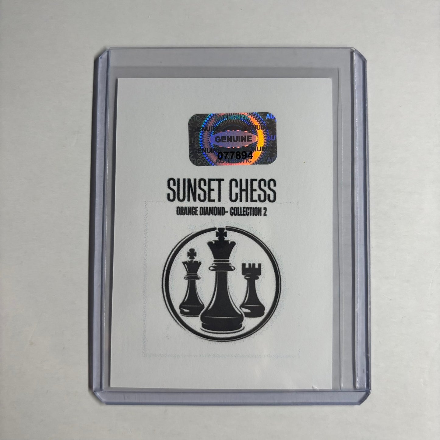 Orange Diamond Collection 2 - Trading Card