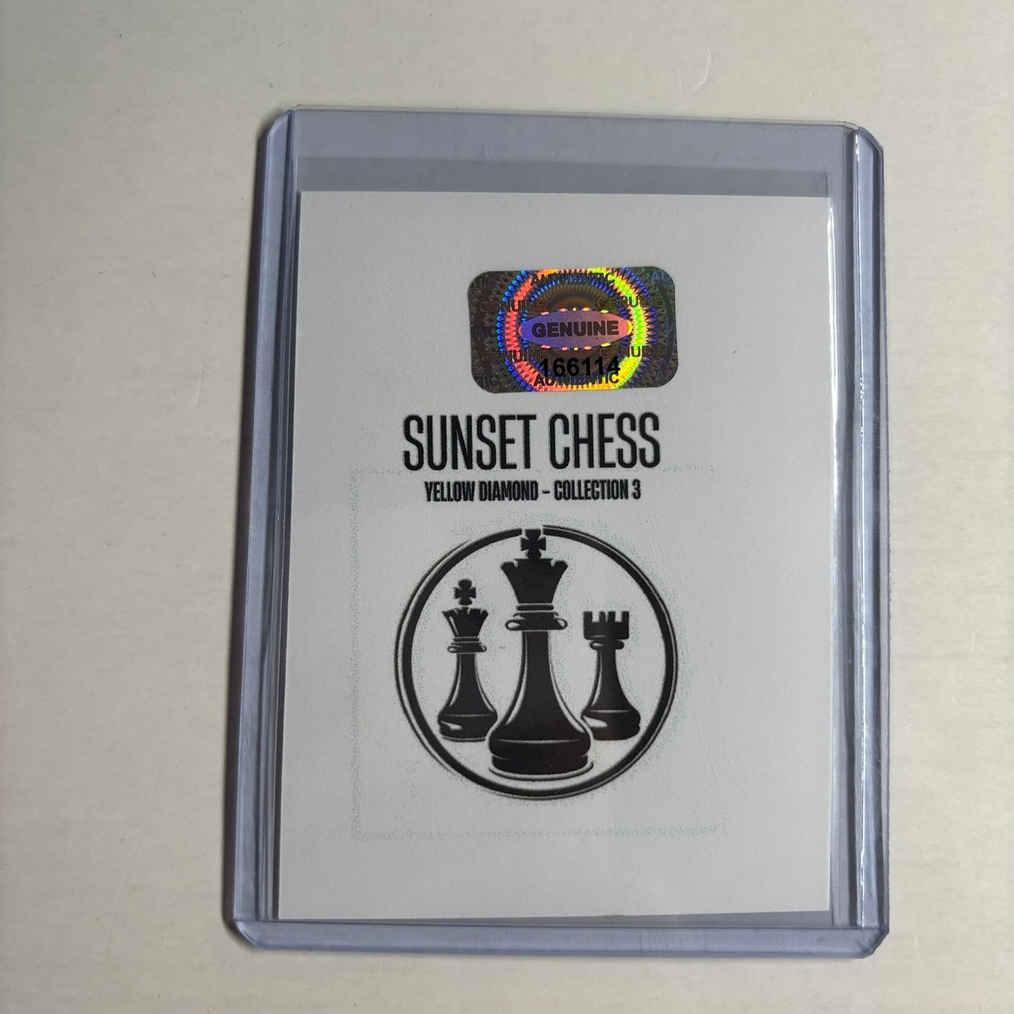 Yellow Diamond Collection 3 - Trading Card
