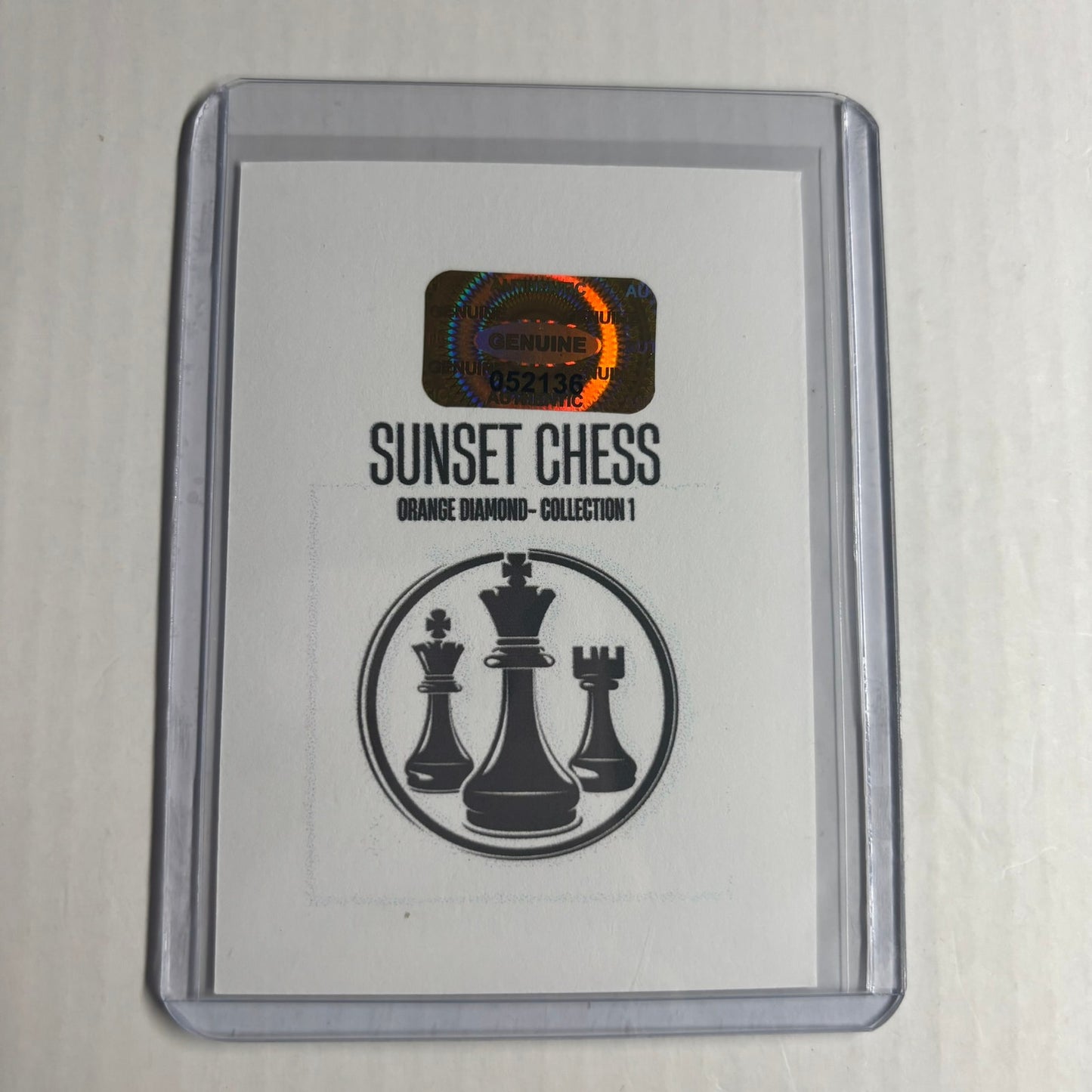 Orange Diamond Collection 1 - Trading Card