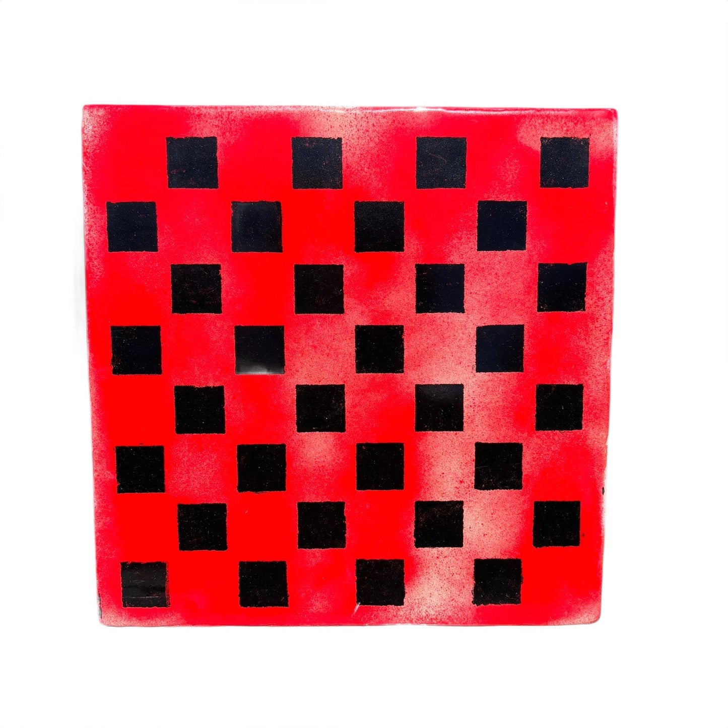Red Mist - Resin Coated Chess Board