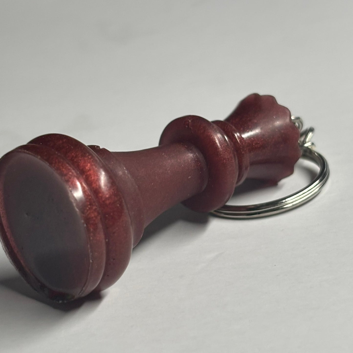 Bronze Red Queen - Handmade Resin Keychain