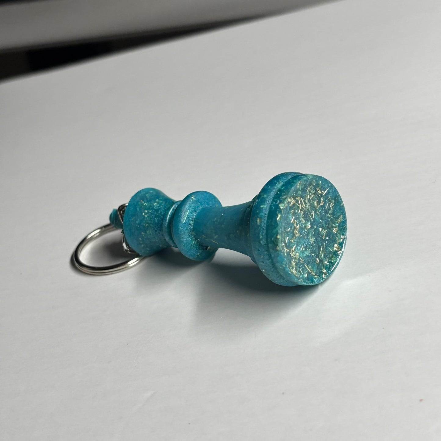 Blue King - Handmade Resin Keychain