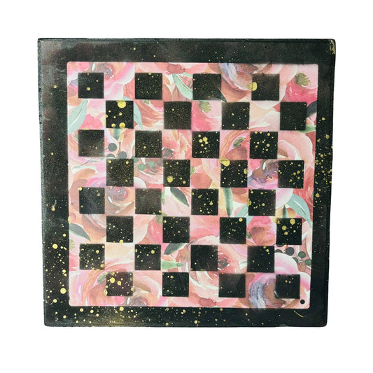 Rose Gold - Scrapbook Chess Board