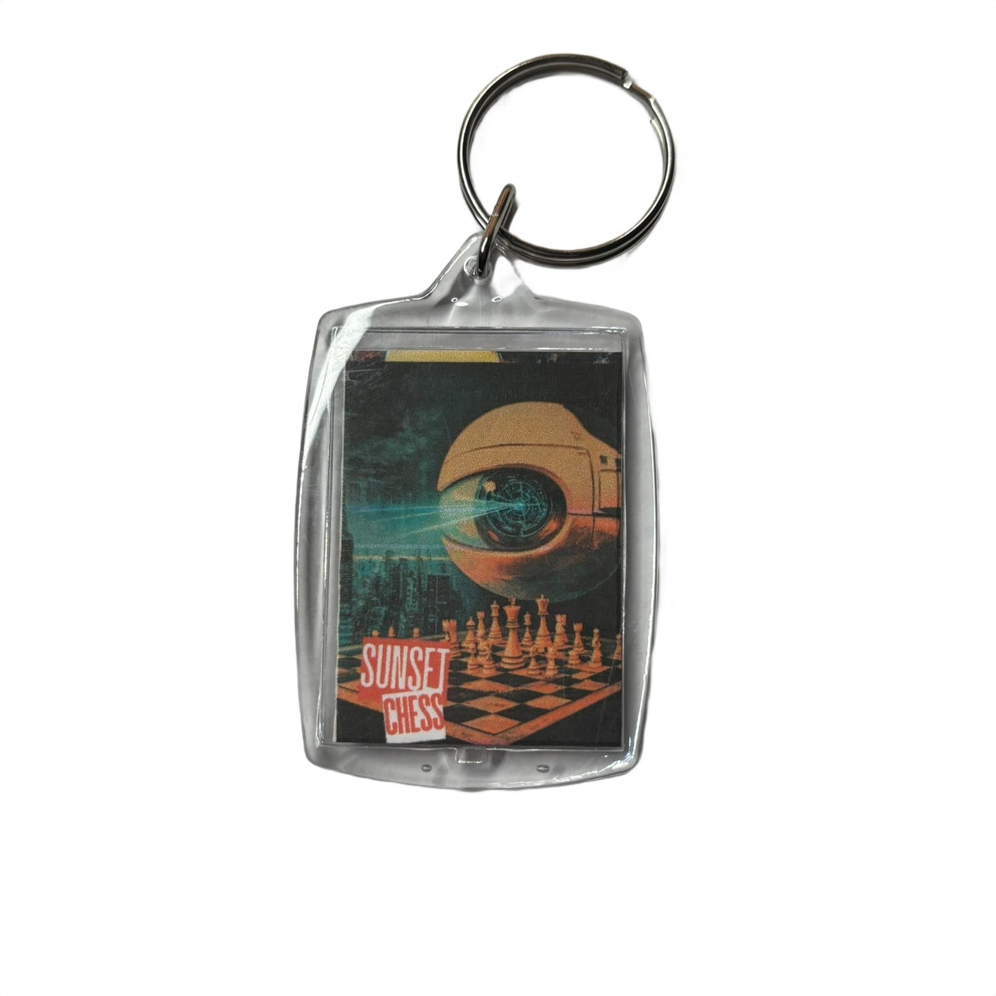 Future Eye - Chess  Photo Keychain