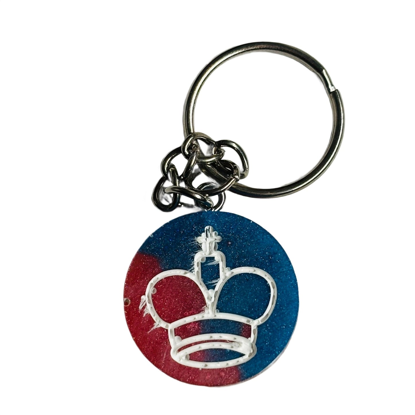 Color Mixed King - Handmade Resin Keychain