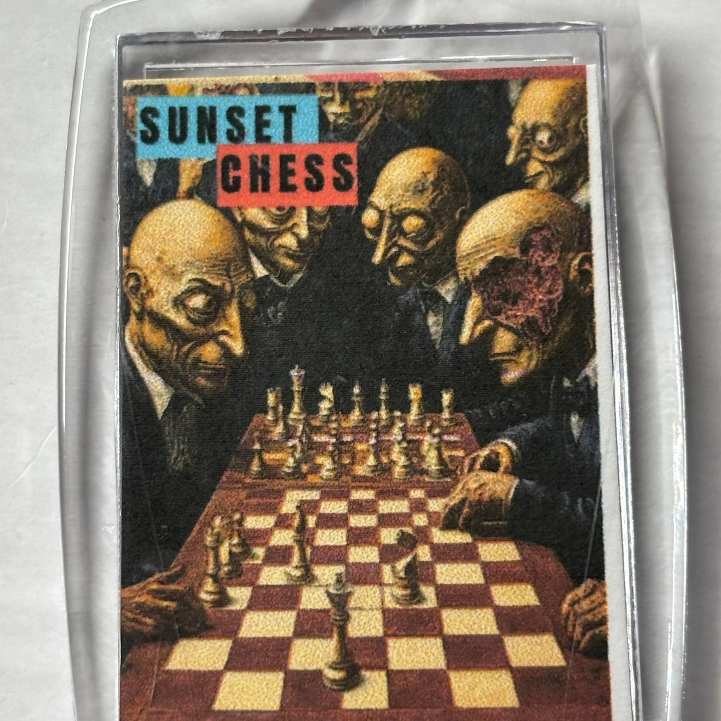 Politicians - Chess  Photo Keychain