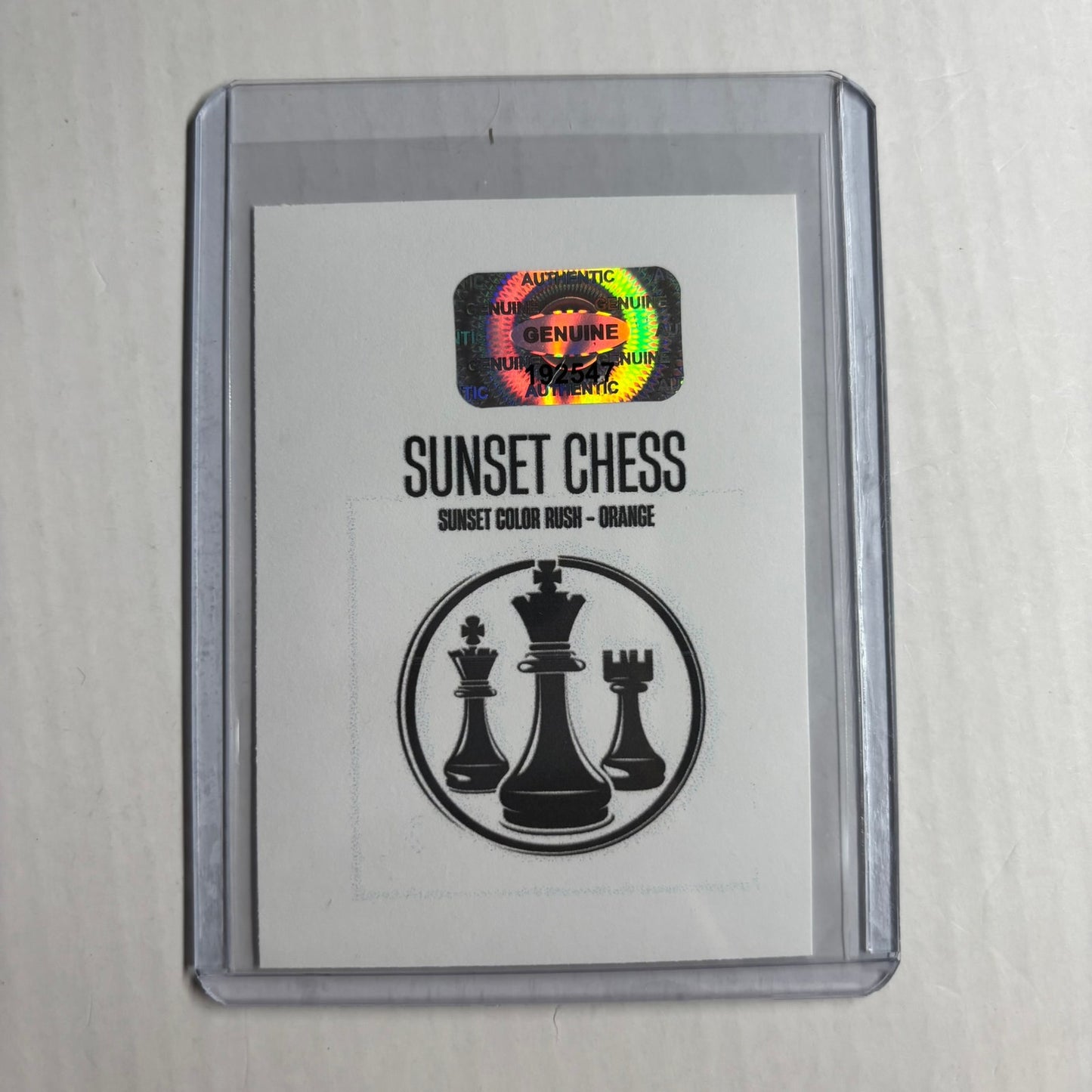 Orange Collection - Trading Card