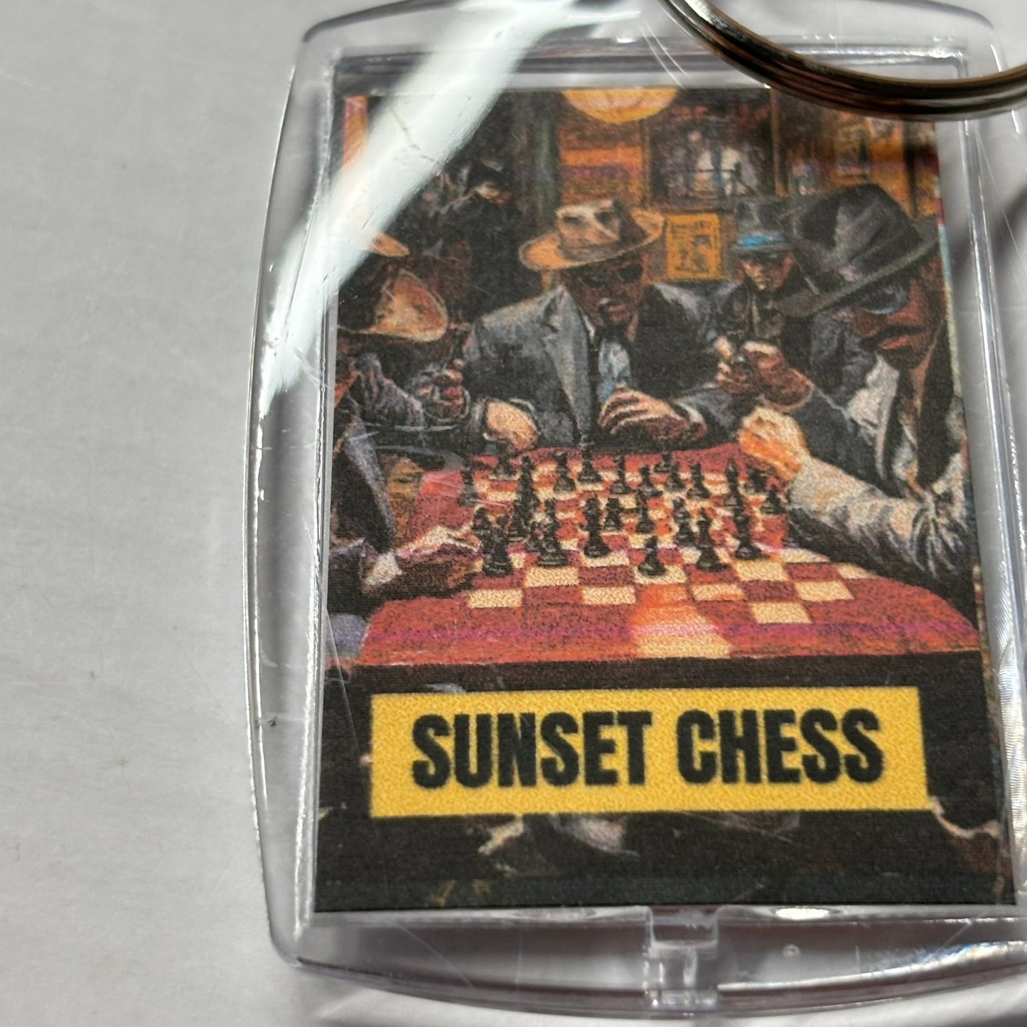 Big Boys - Chess  Photo Keychain