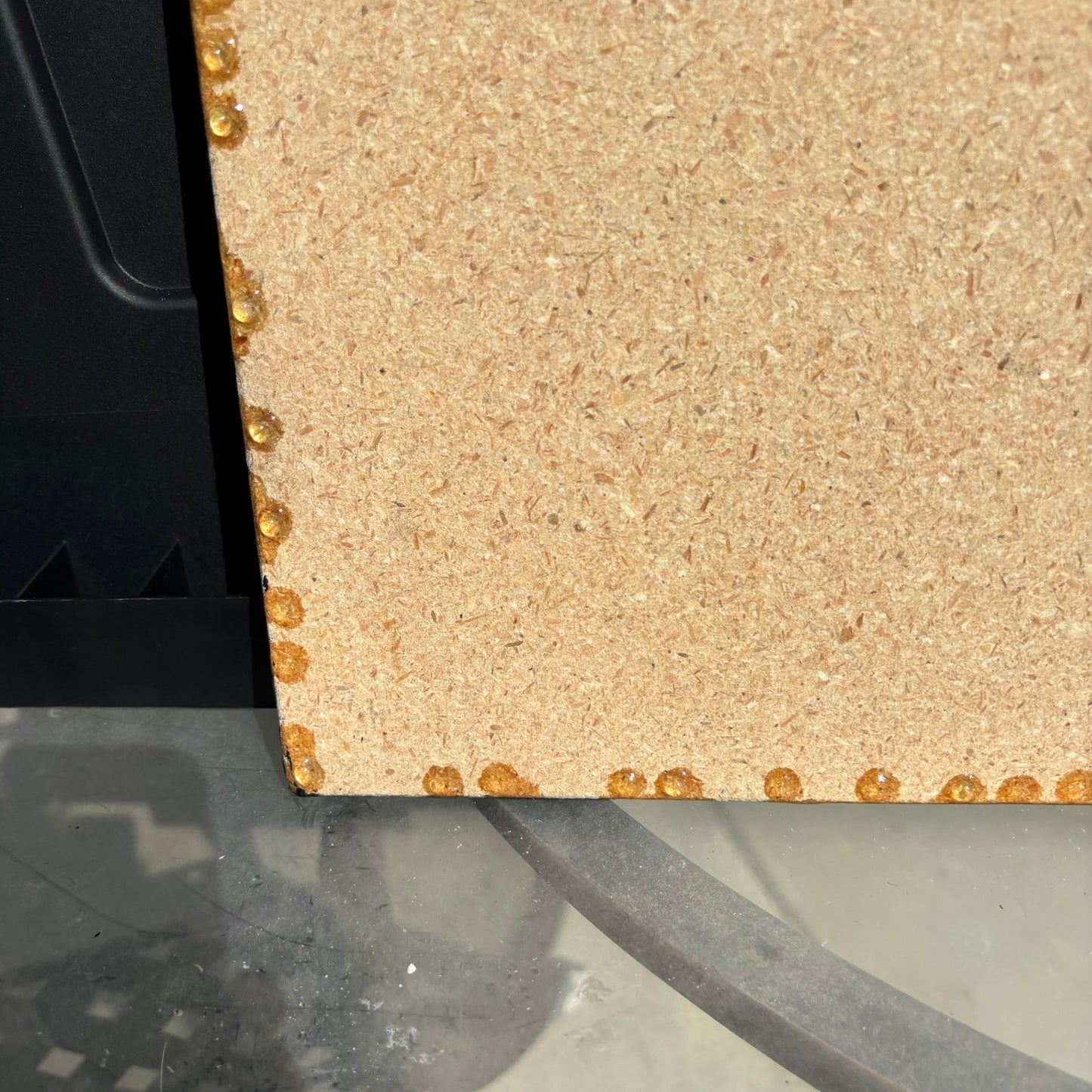 Galaxy Golden Space - Resin Coated Chess Board