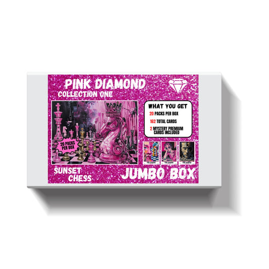 Pink Diamond Part 1 - Jumbo Box Pack - Chess Trading Cards