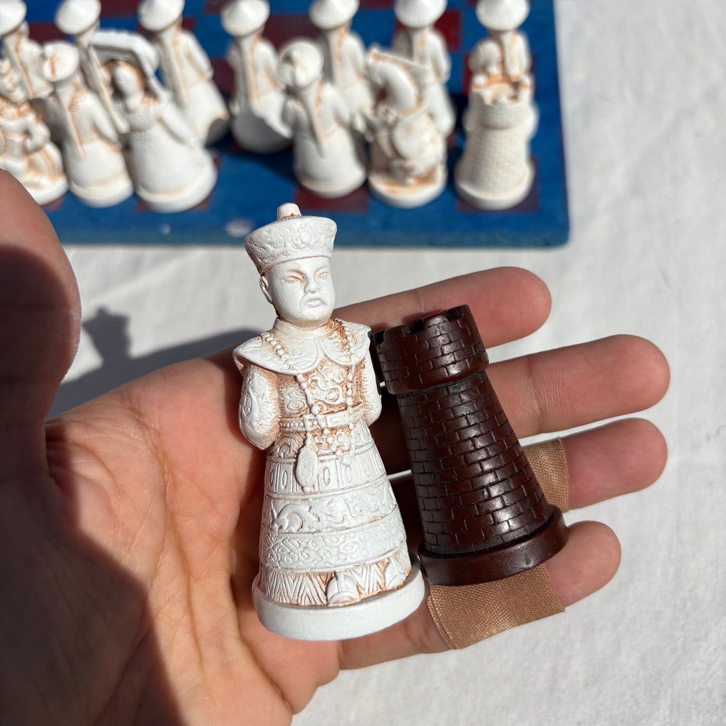 Space Red/Blue - Chinese Edition Chess Set