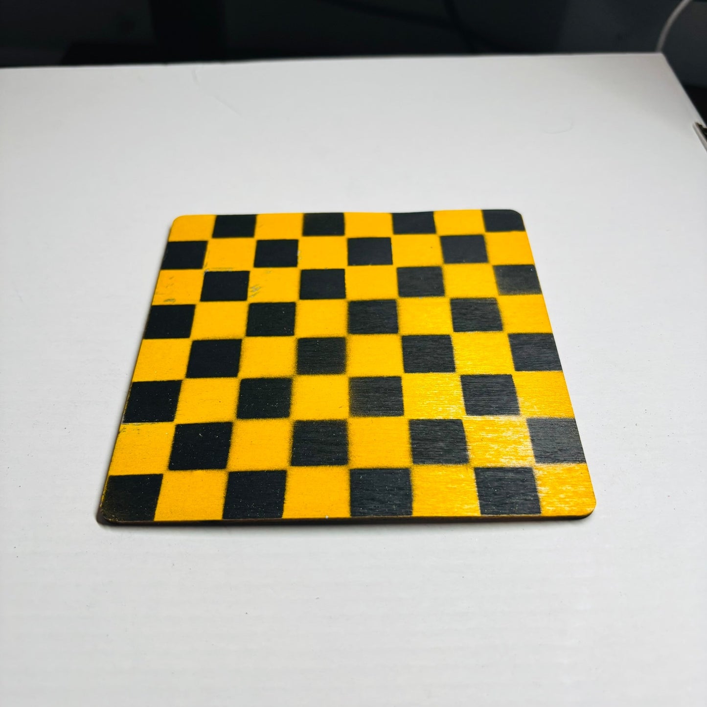 Yellow & Black - Mini Chess Set