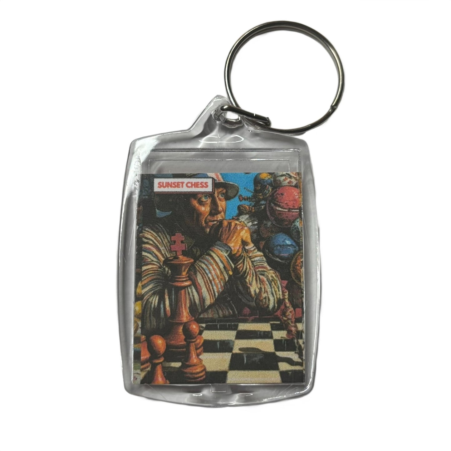 The View - Chess  Photo Keychain