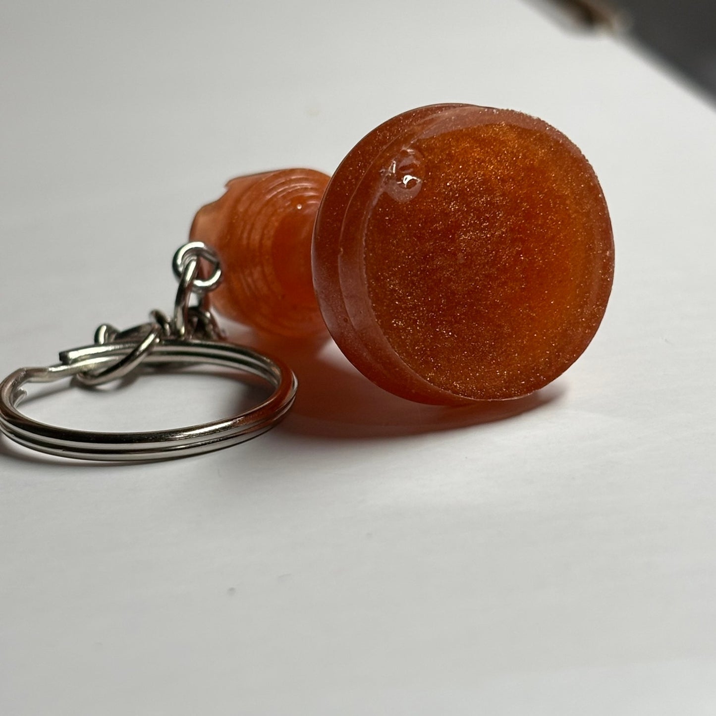 The Orange Rook - Handmade Resin Keychain