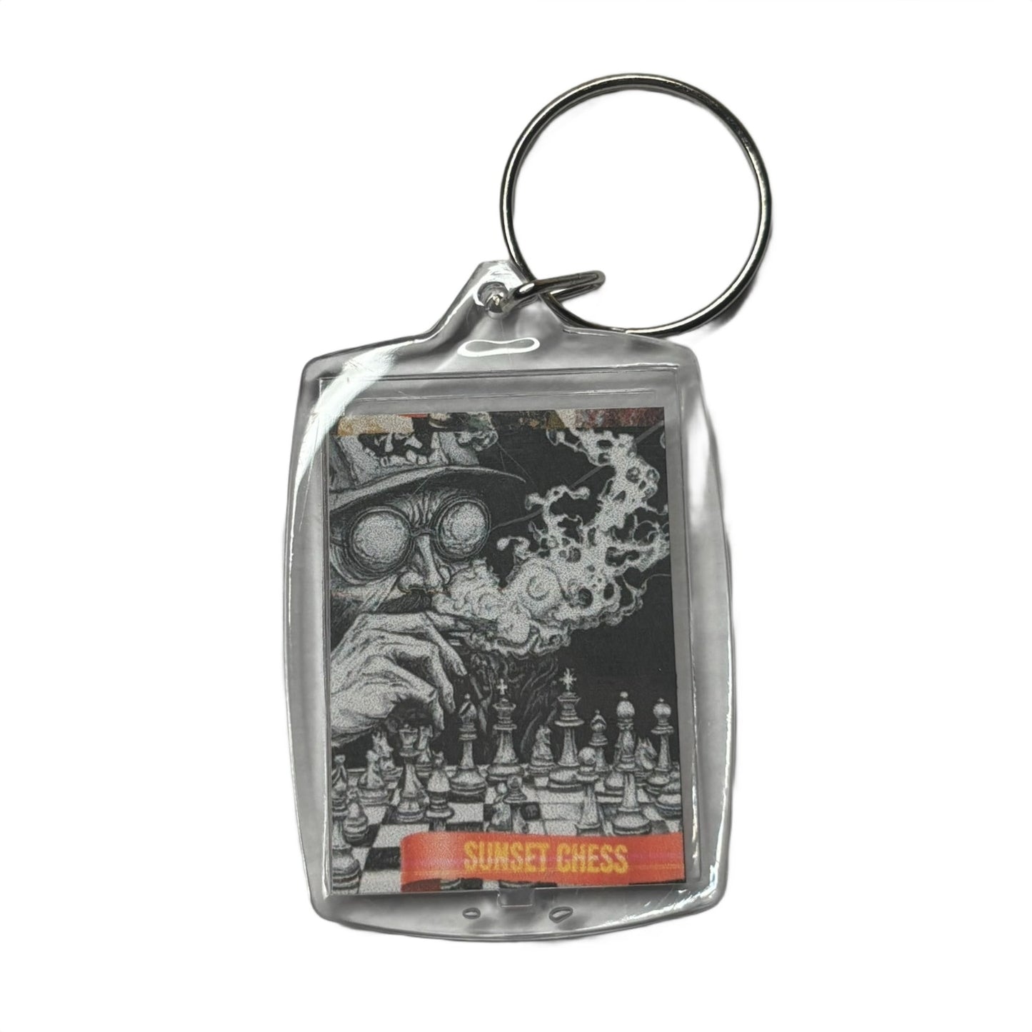 Puff Puff - Chess  Photo Keychain