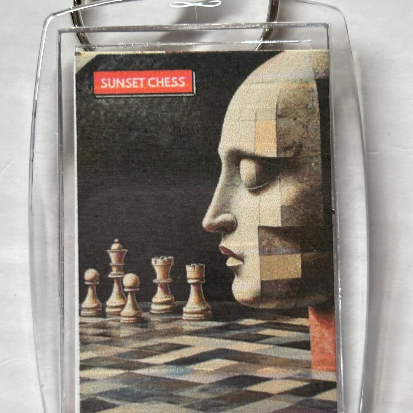 Peaceful Aura - Chess  Photo Keychain