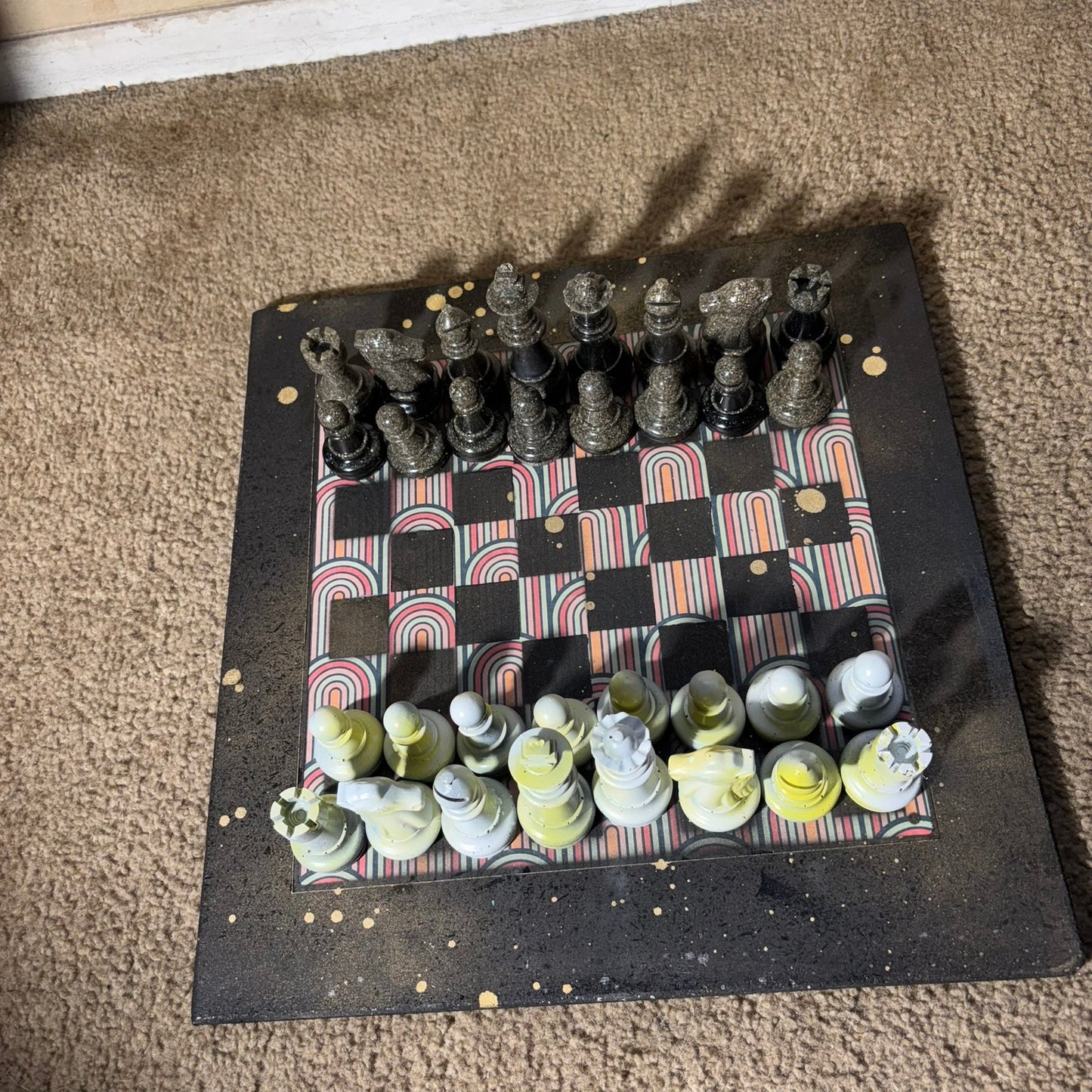 Retro Vintage - Large Deluxe Chess Set