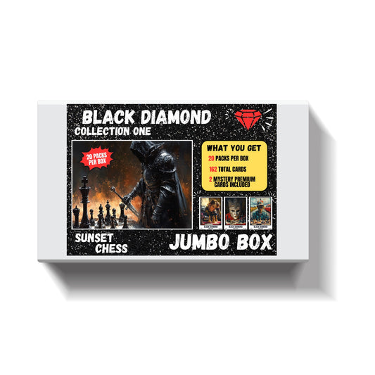 Black Diamond Part 1 - Jumbo Box Pack - Chess Trading Cards