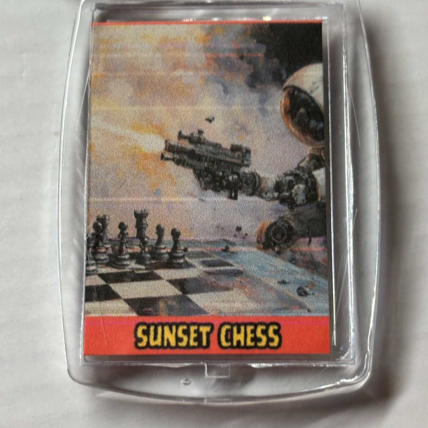Space Shooter - Chess  Photo Keychain