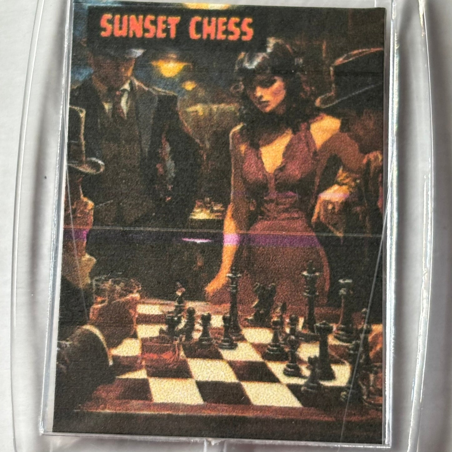 Mafia Room - Chess  Photo Keychain