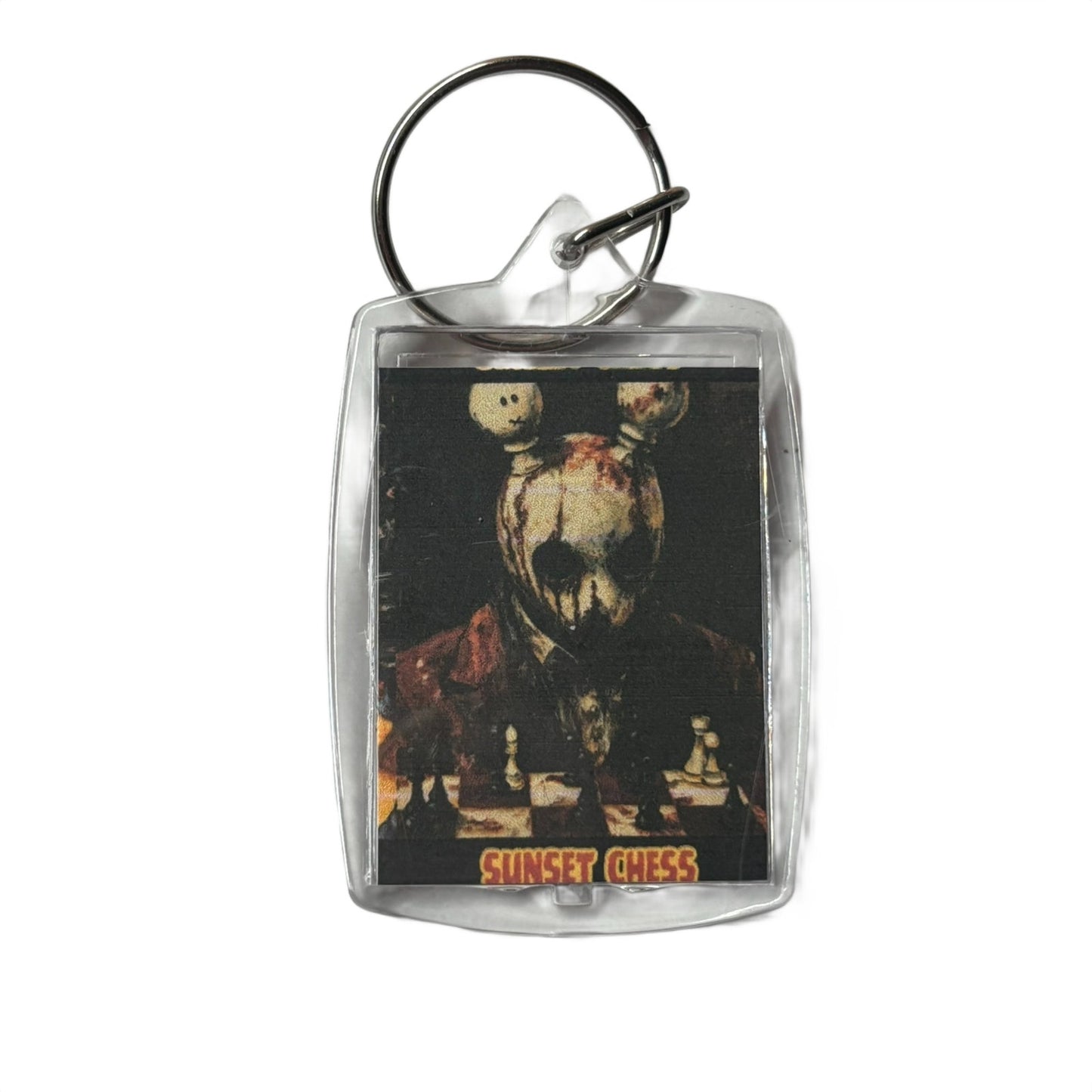 Horror Edition - Chess  Photo Keychain