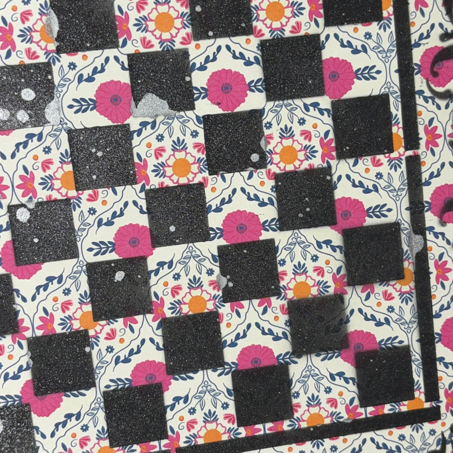 Vintage Royal - Scrapbook Chess Board