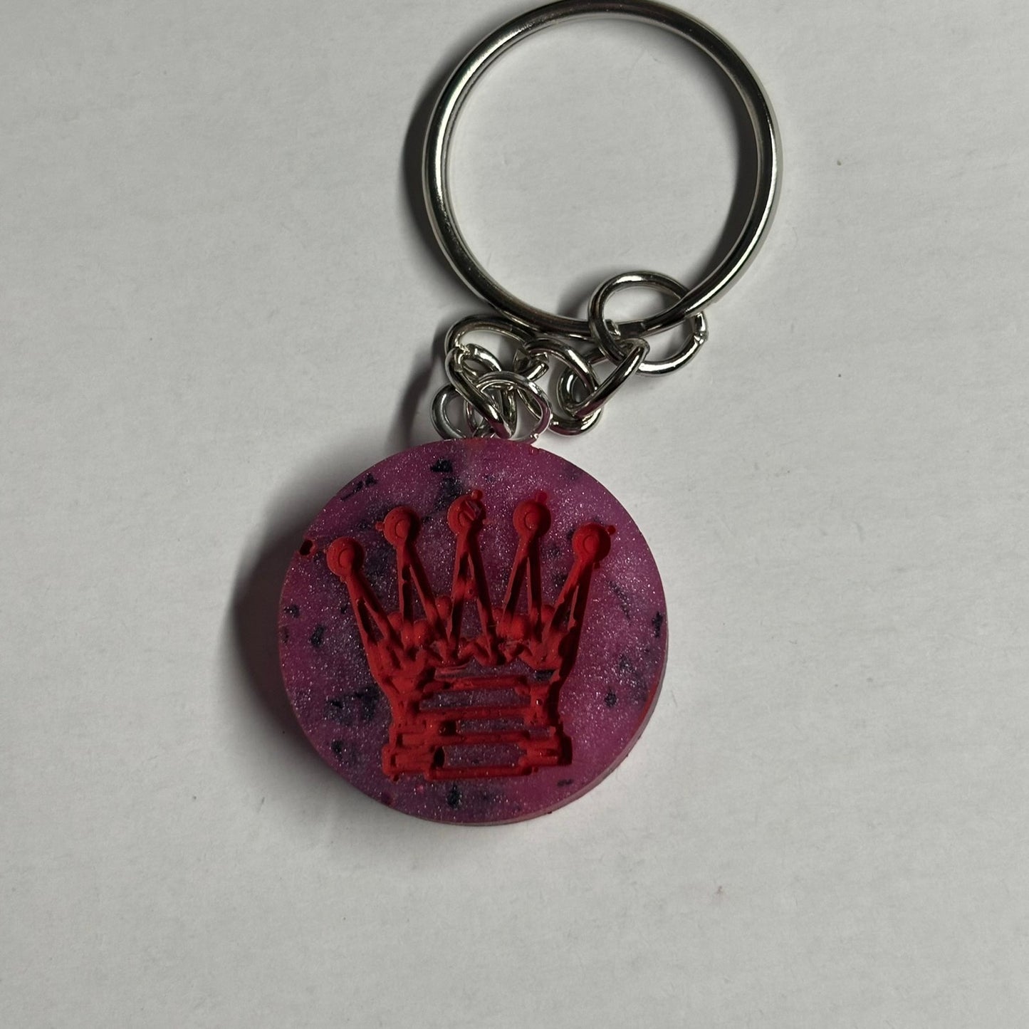 Velvet Queen - Handmade Resin Keychain