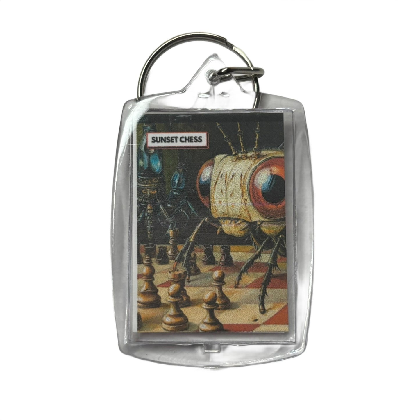 The Bug - Chess  Photo Keychain