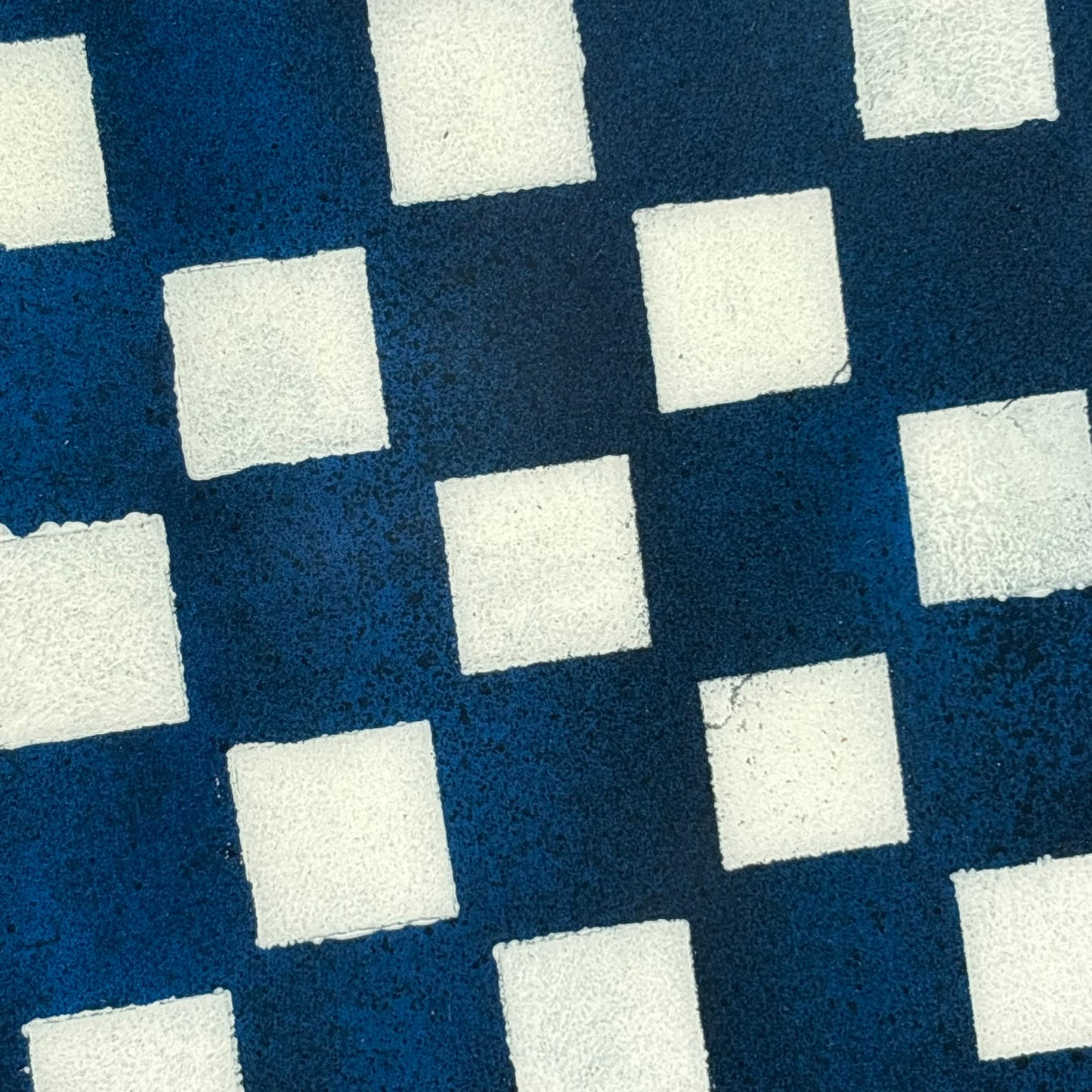 Blue Black Mix - Resin Coated Chess Board