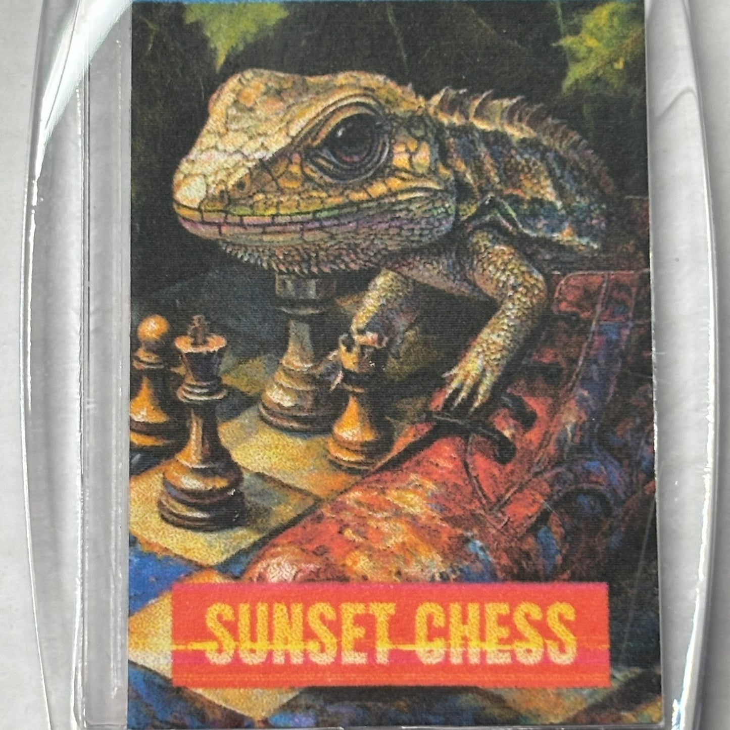 Lil Buddy - Chess  Photo Keychain