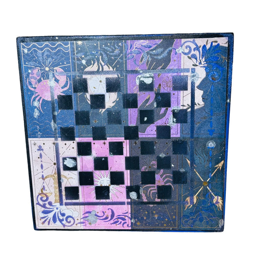 Scrapbook Collage - Scrapbook Chess Board