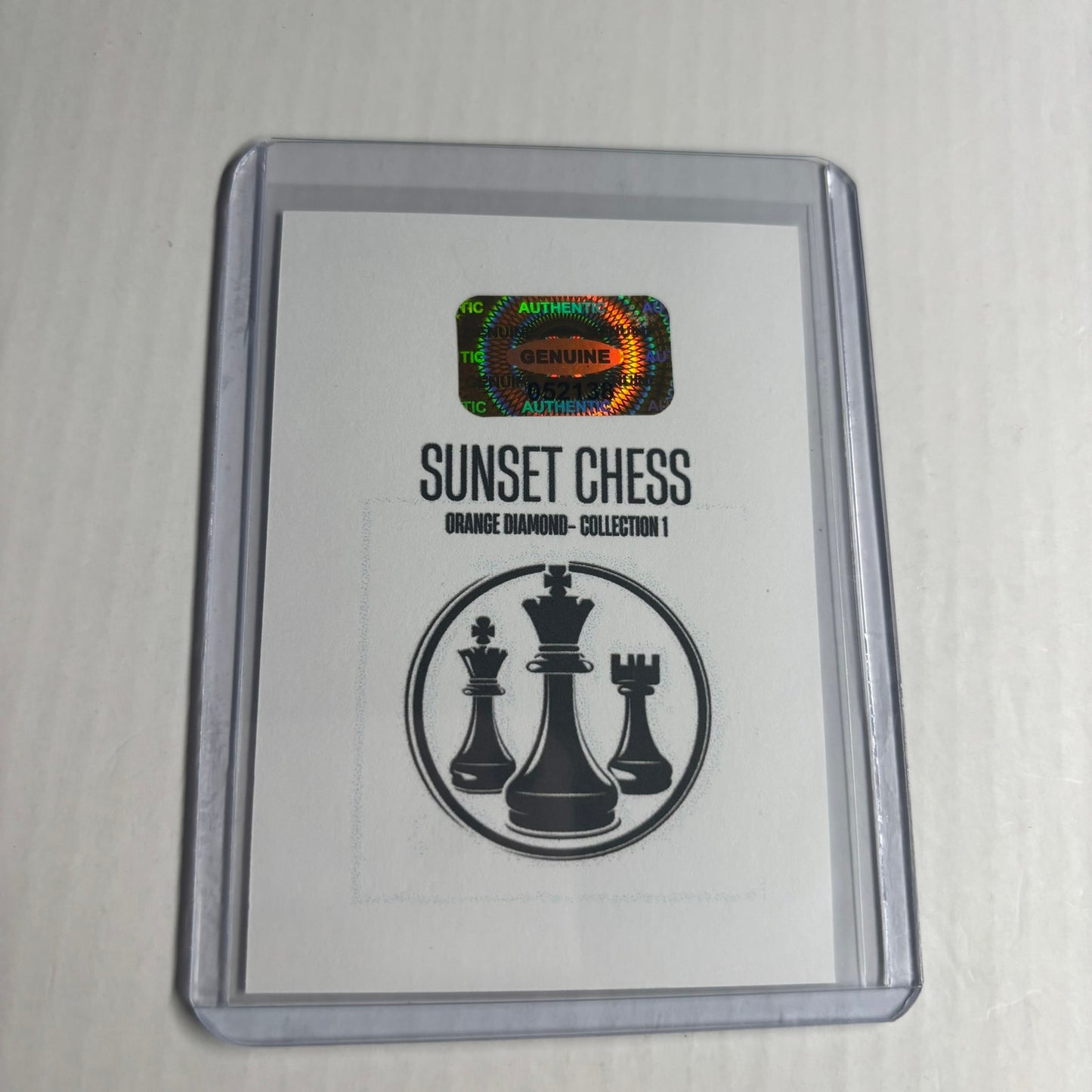 Orange Diamond Collection 1 - Trading Card