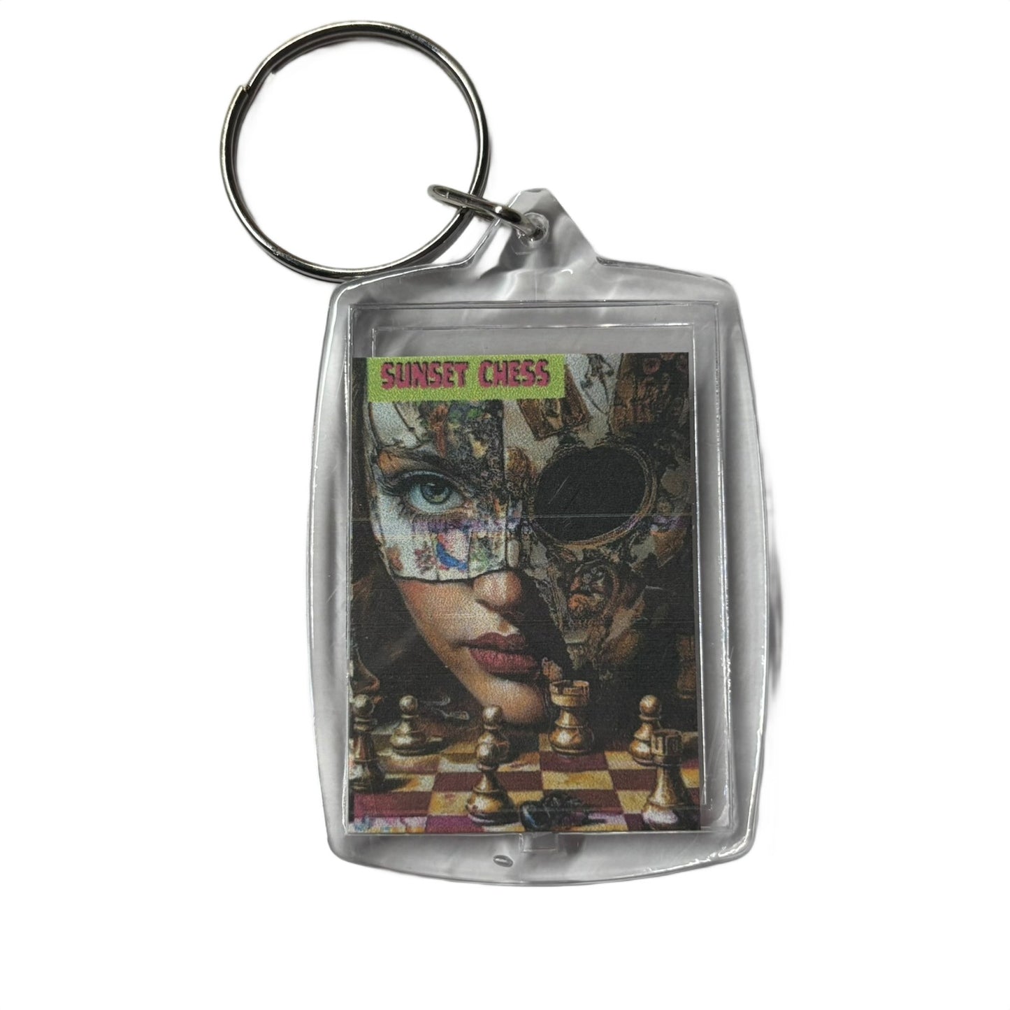Missing Eye - Chess  Photo Keychain