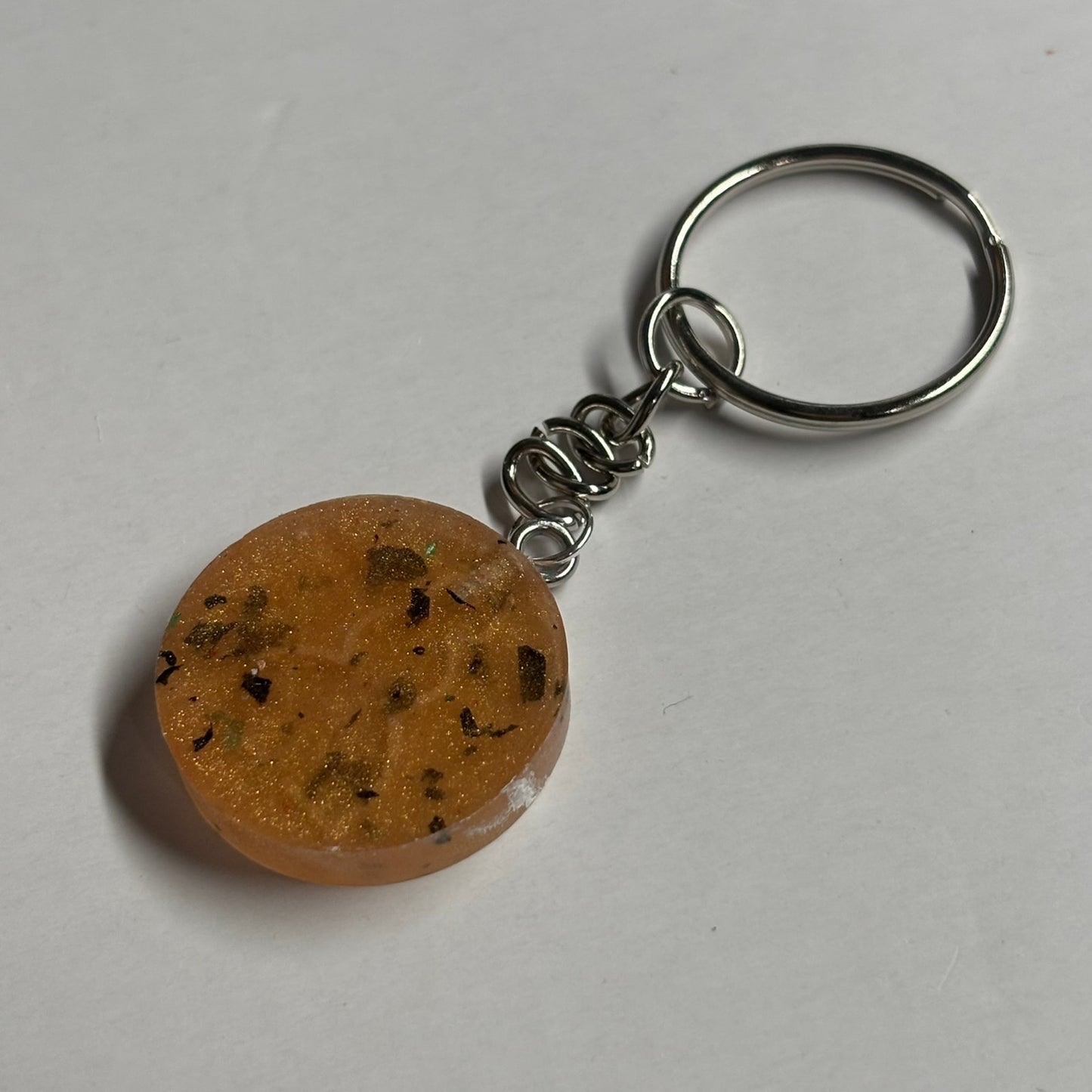 Spotted Orange Pawn - Handmade Resin Keychain