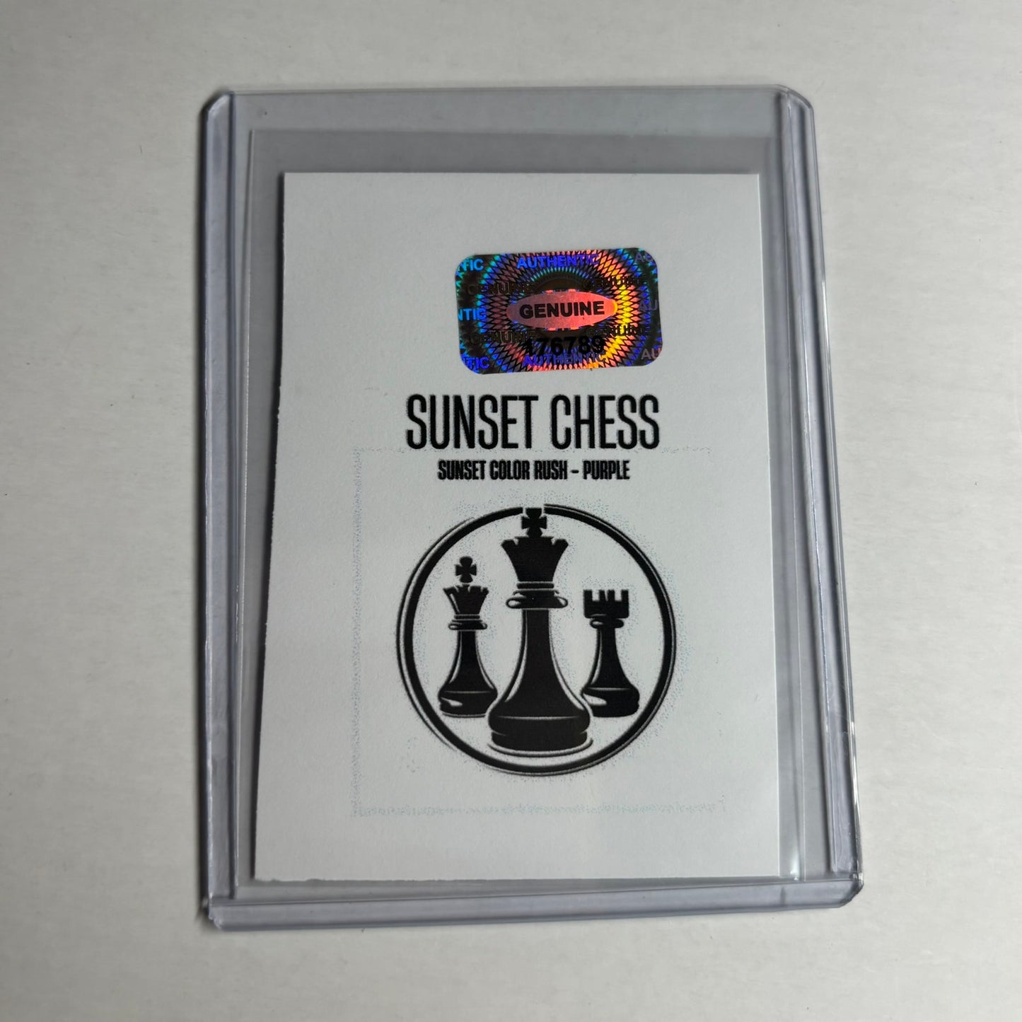 Purple Collection - Trading Card