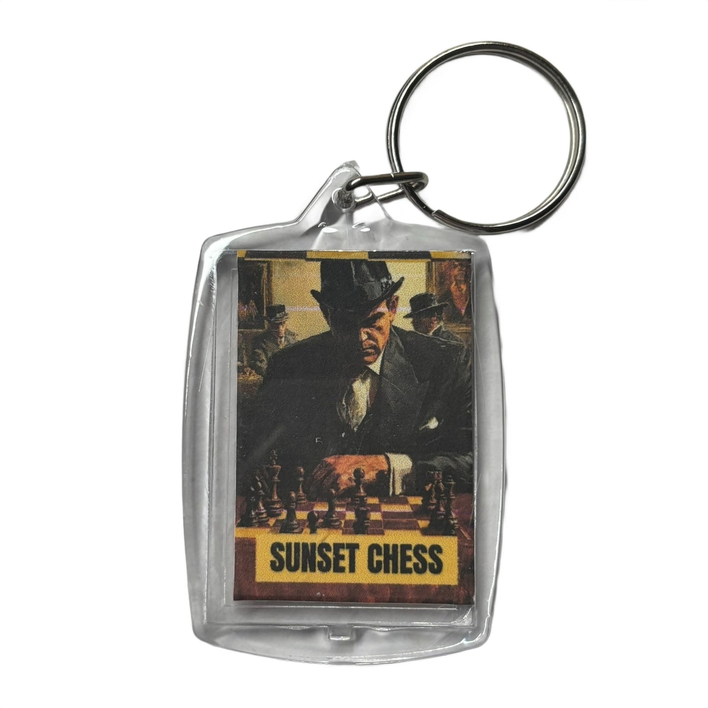 Suite Man - Chess  Photo Keychain